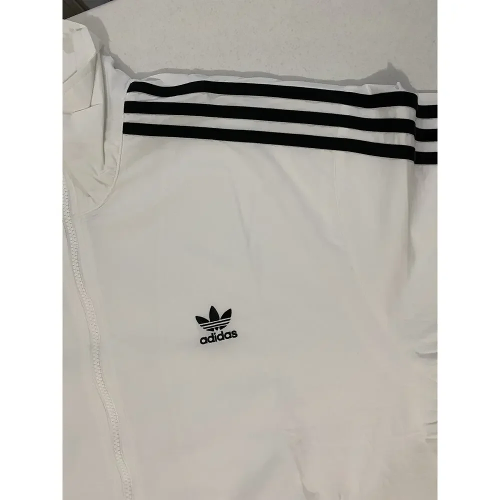 Adidas Originals Classics Adicolor Firebird Woven Tracksuit White Black Size XL